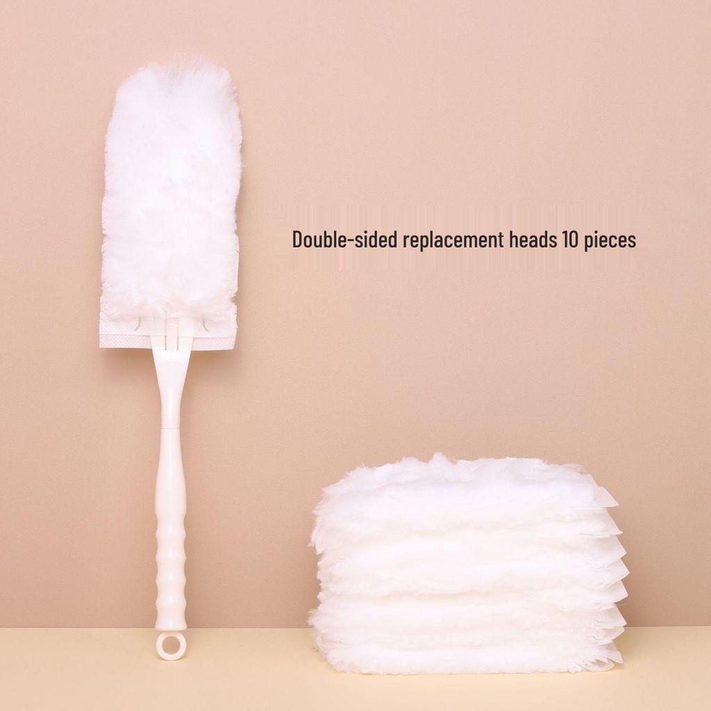 Desktop Electrostatic Dust Duster Replacement Core - Hair & Debris Cleaning Brush for Car & Household.