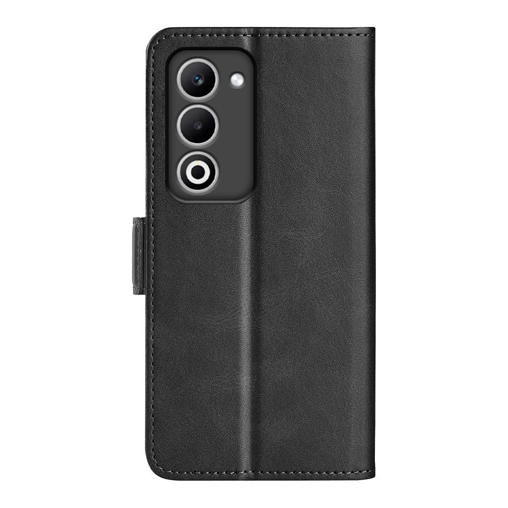For Oppo A5 5G Case Calf Texture Leather Wallet Phone Cover