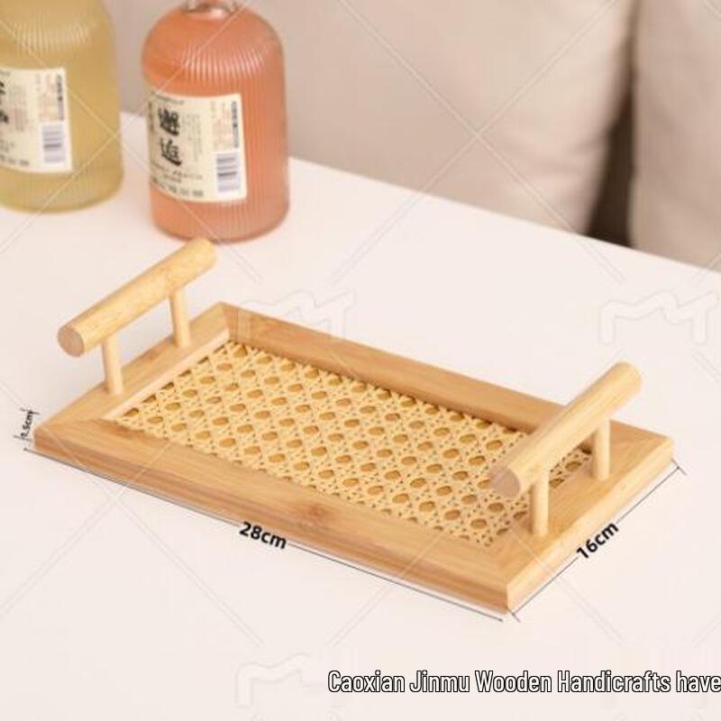 abay Wooden Portable Fruit Snack Tray