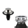 1PC Stainless Steel Sink Garbage Disposer 85mm Kitchen Bathroom Sink Garbage Disposer, Multifunctional Water Dispensers Parts