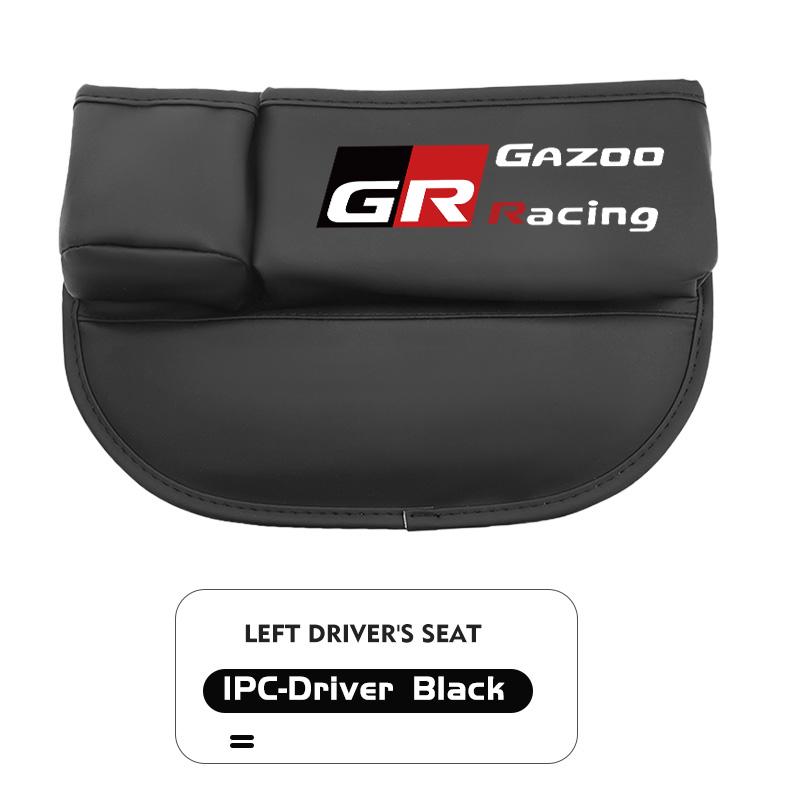 Car Seat Gap Storage Box Leather Organizer with Cup Holder For Toyota Crown GR GM Corolla YARIS Auris C-HR Hilux Vios Prius