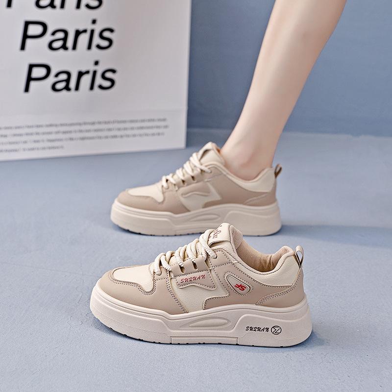 

2025 autumn white shoes new Korean version ins female students platform sports board shoes casual shoes trendy YYN-K2702 40