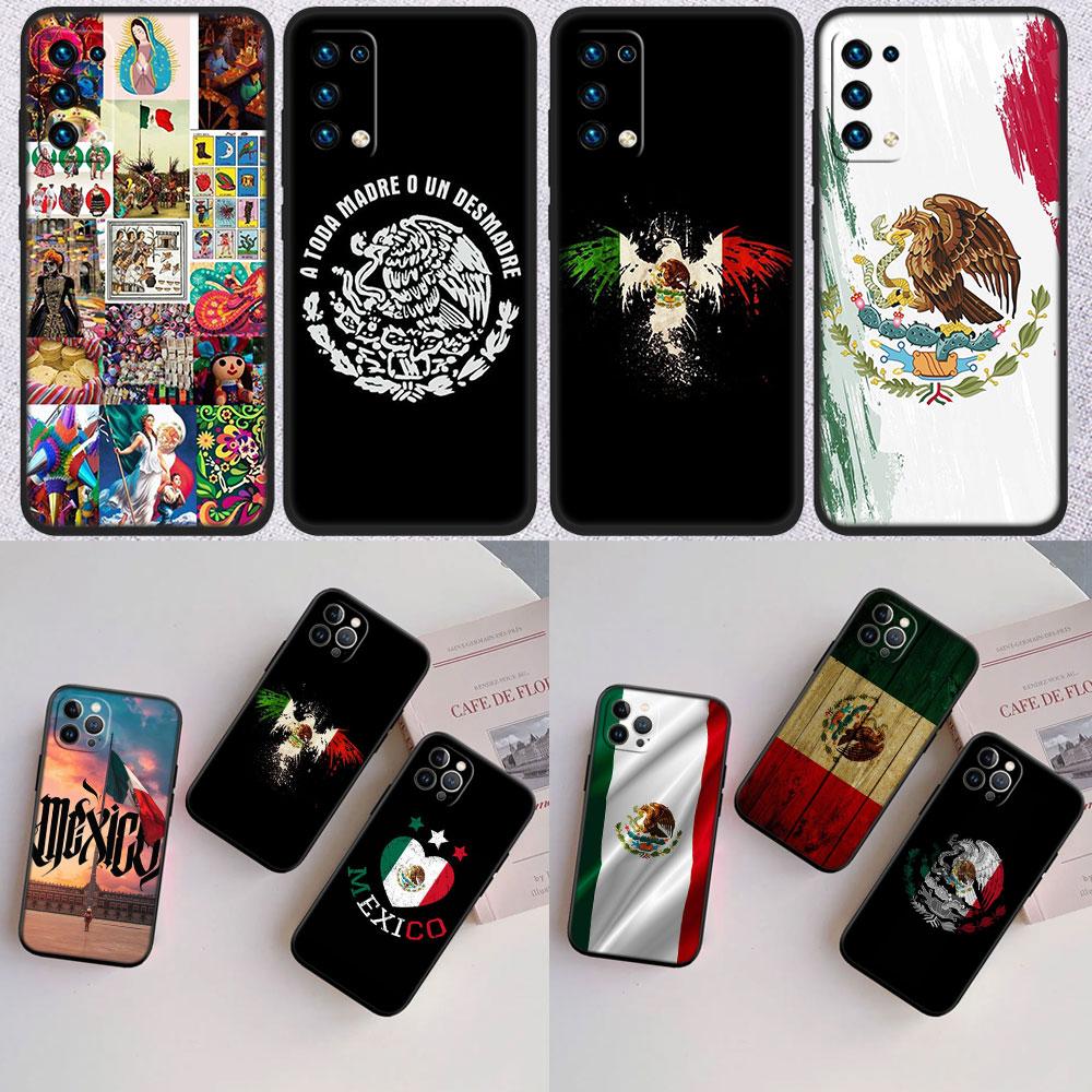 Mexico Flag Shell Phone Case for OPPO A40 A60 A80 A15 A16 A16K A12 A17 A17K A54 A54S A53 A53S A55 A56 A57 A98 F23