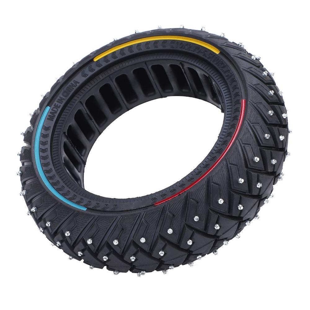 With Anti Slip Screws Electric Scooter Tire Honeycomb Solid Rear Tire  Scooter Maintenance