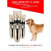Pet Clipper Grooming Kit Rechargeable Pet Hair Trimmer Shaver Haircut Set For Cat Dog Hair Cutting Remover Machine Professional
