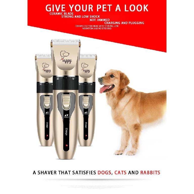 Pet Clipper Grooming Kit Rechargeable Pet Hair Trimmer Shaver Haircut Set For Cat Dog Hair Cutting Remover Machine Professional
