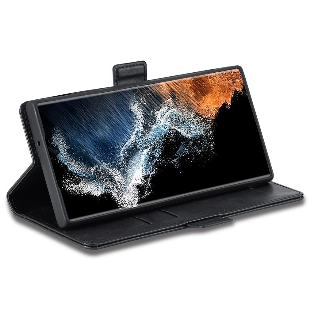 LC.IMEEKE For Samsung Galaxy S24 Ultra Case RFID Blocking Wallet Leather Phone Cover