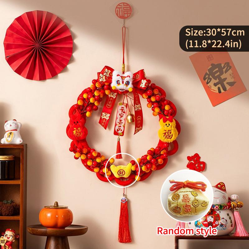 Chinese New Year Couplets Chinese New Year Decorations  Year Of The Horse Lunar New Year Wall Hanging Ornament