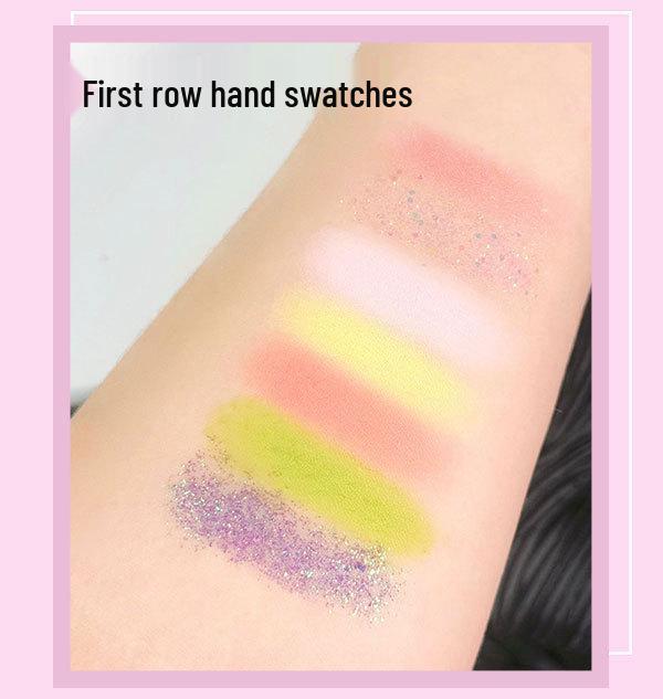 28-Color Glitter Sequin Eyeshadow Palette for Student Performances