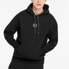 Puma Sudadera con capucha de algodón con cordón y estampado de logotipo Unisex Sudadera con capucha Negra 535374-01