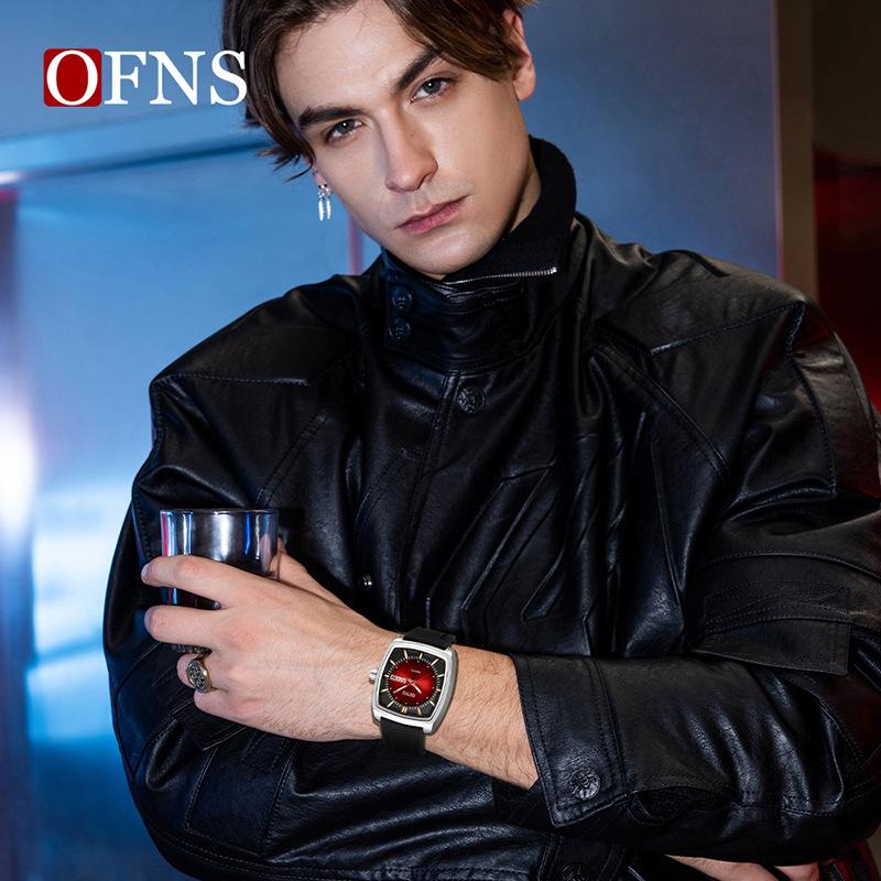 Luxury Men Watch Classic Red Green Dial Men's Quartz Wristwatch Sliver Calendar Male Reloj Stainless Steel Man Clock