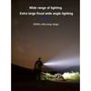 3000LM Super Bright White Laser Flashlight Type-C Rechargeable Small Handheld LED Spotlight for Outdoor Emergency Camping