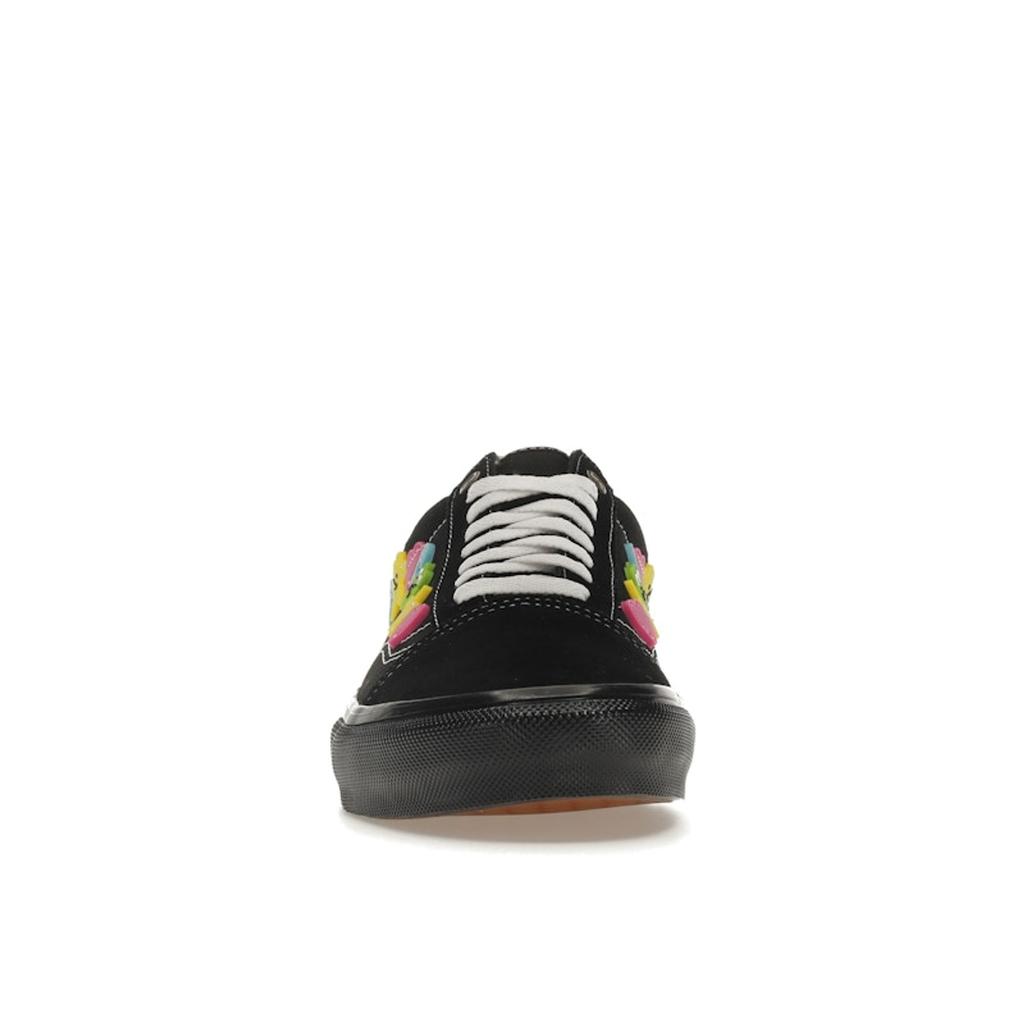 Frog Skateboards x Vans Skate Old Skool Black Unisex Sneakers Multi-Color VN0A5HF33LT