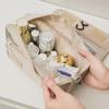 Large Capacity Portable Toiletry Bag with Travel Hook and Stylish Design