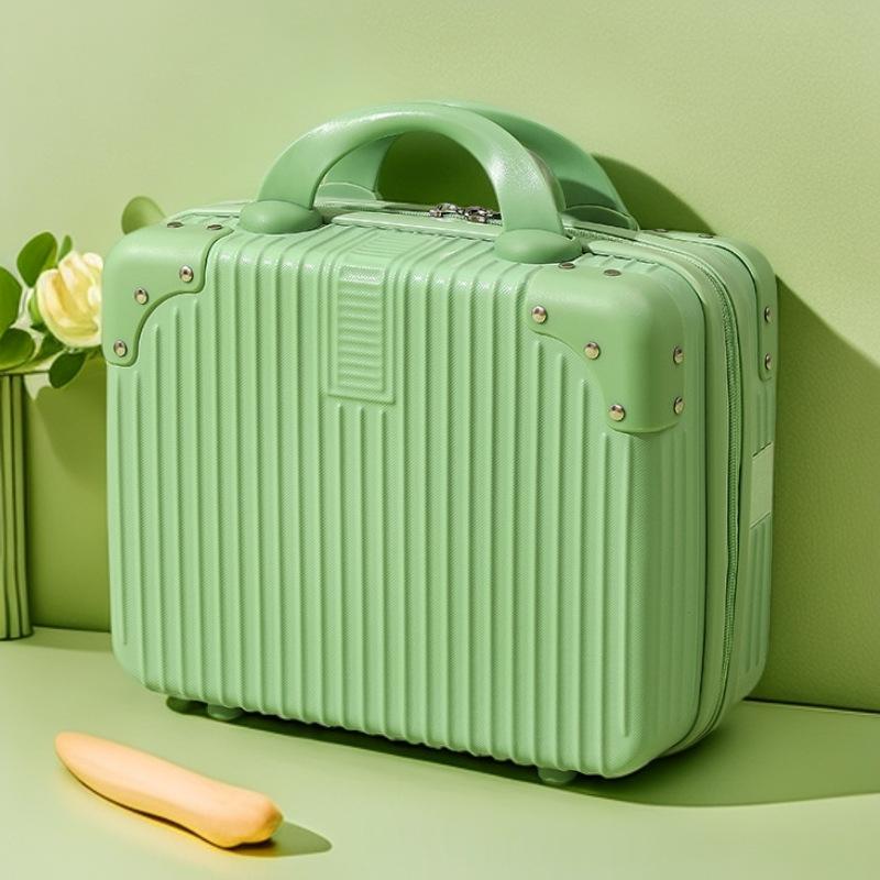 Personalisierter 14-Zoll Mini-Make-up-Koffer mit Zahlenschloss für Reisen
