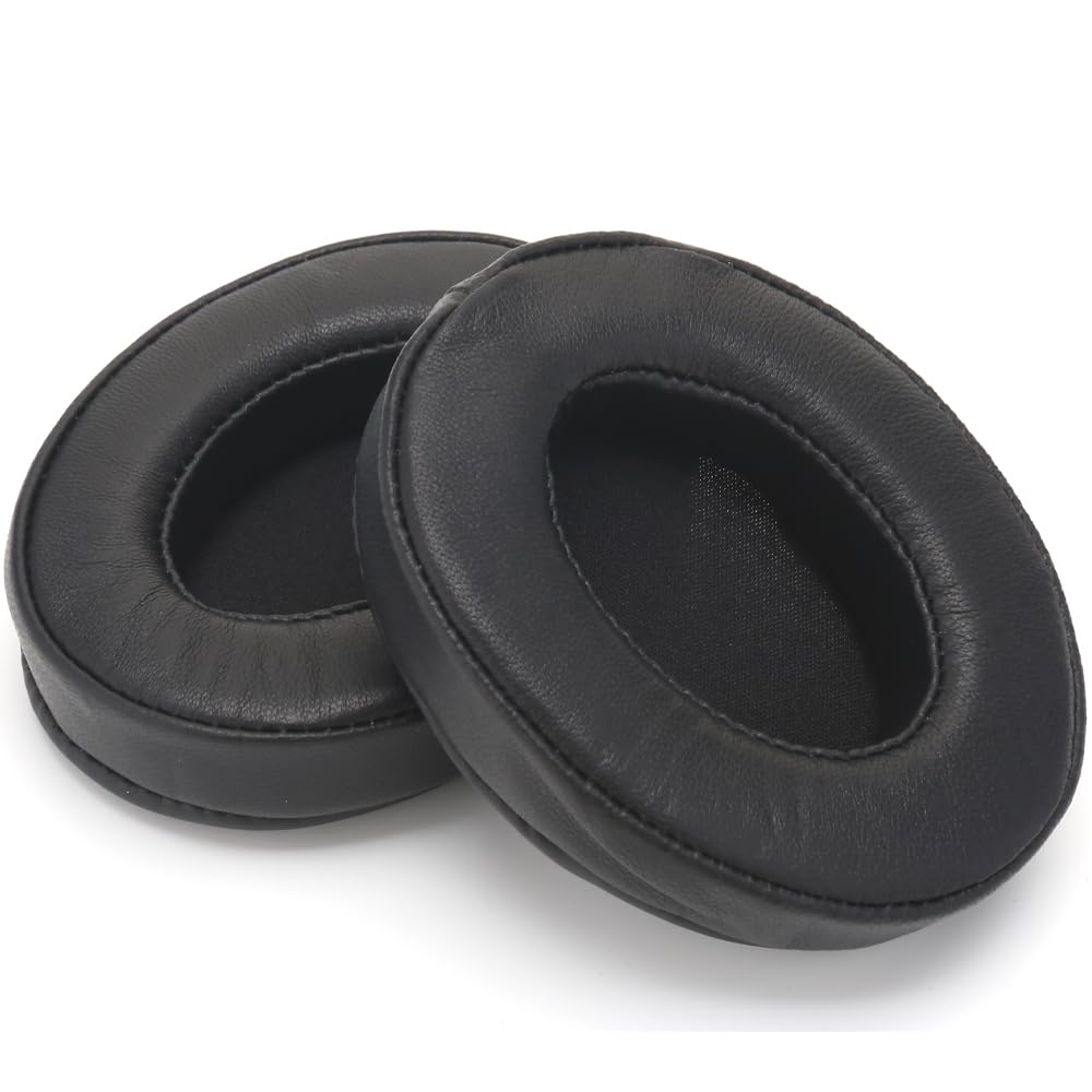 EnergyPower Replacement Ear Pads for Sony Noise Cancelling Made of Genuine Lambskin for Sony WH1000XM3 Headphones WH-1000XM3 Headphones, Leather,