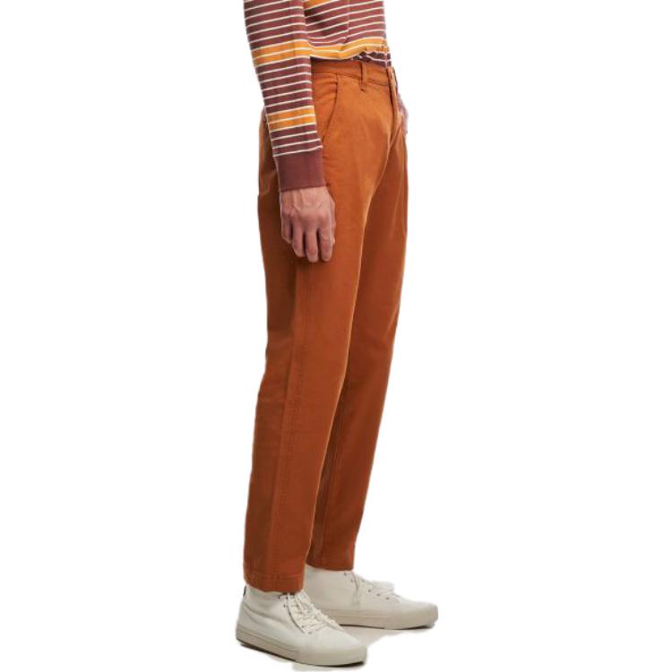 Levi's Casual Pants Men's Brick Red Moderate Straight Fit Pants A2141-0006