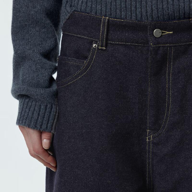 JNBY Women's 2023 Winter Straight-Leg Casual Pants