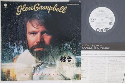 LP Record GLEN CAMPBELL  Bloodline ECS80524PROMO CAPITOL 1976 Japan CountryFolk Used