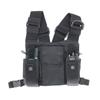 Radio Harness Chest Front Pack Adjustable Strap Vest Rig Carry Bag Lightweight for Baofeng UV-5R UV-82/BF-888S TYT/Motorola ICOM