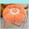 Flower Cushion Plush Pillow With Pp Cotton Fill For Home Lounge Decor