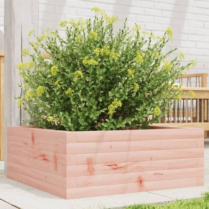 VidaXL Planter 60x60x23 Cm Solid Douglas Wood, Outdoor Planter, Flower Box, Plant Box, Planter of 847191