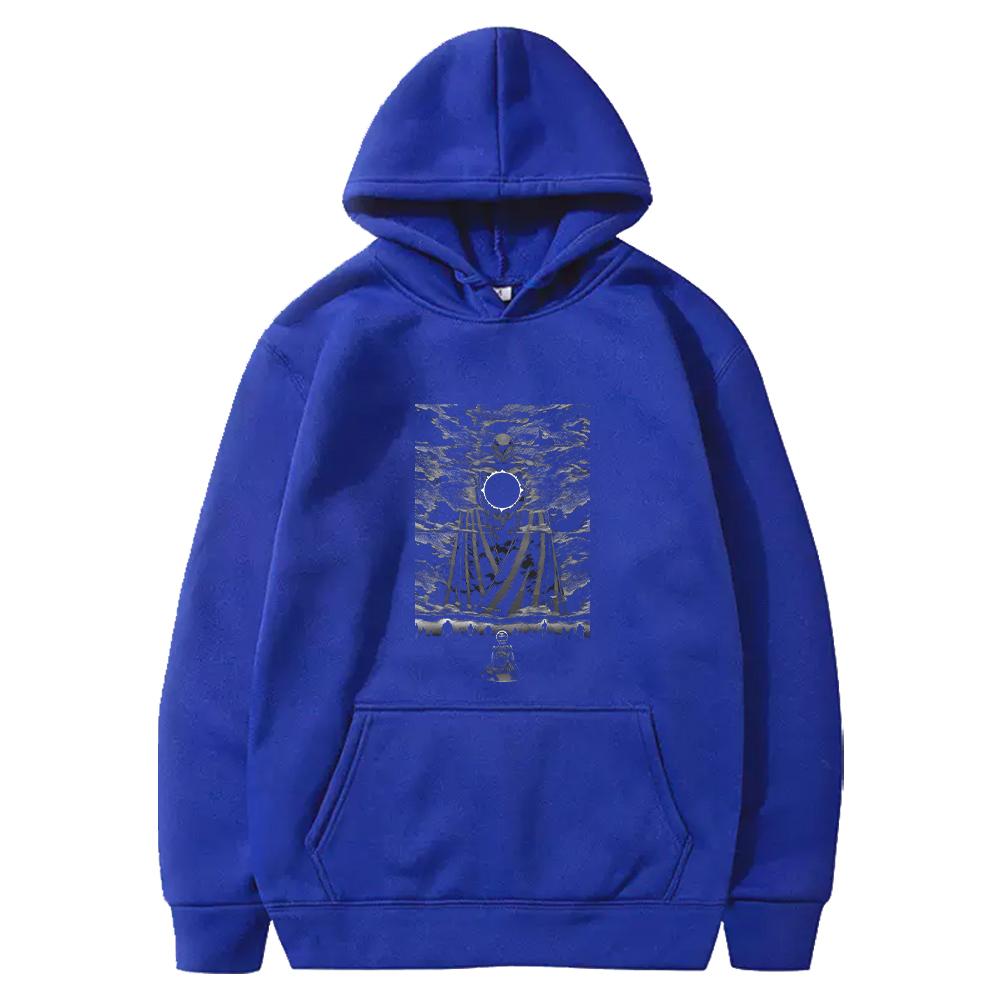 

Griffith Femto Berserk Hoodie Anime Graphic Printed Sweatshirt Men Women Clothing Long Sleeve Fleece Oversized Hooded Streetwear XS синий