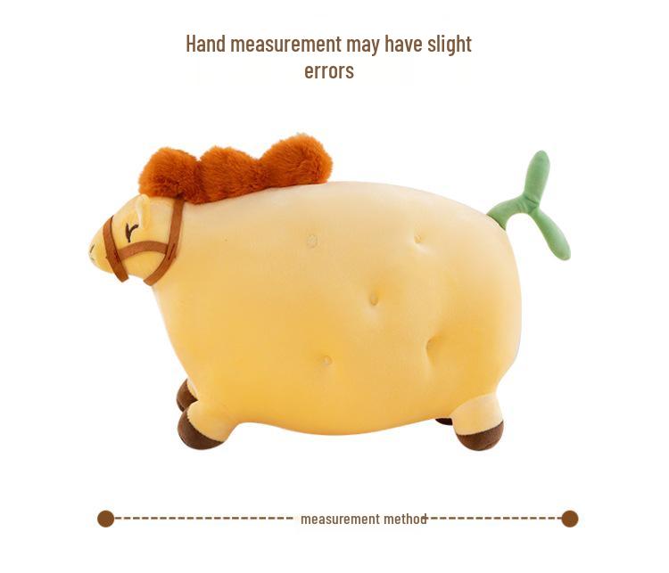 Golden Potato Plush Pillow Toy - Bedroom Sofa Chair Backrest 