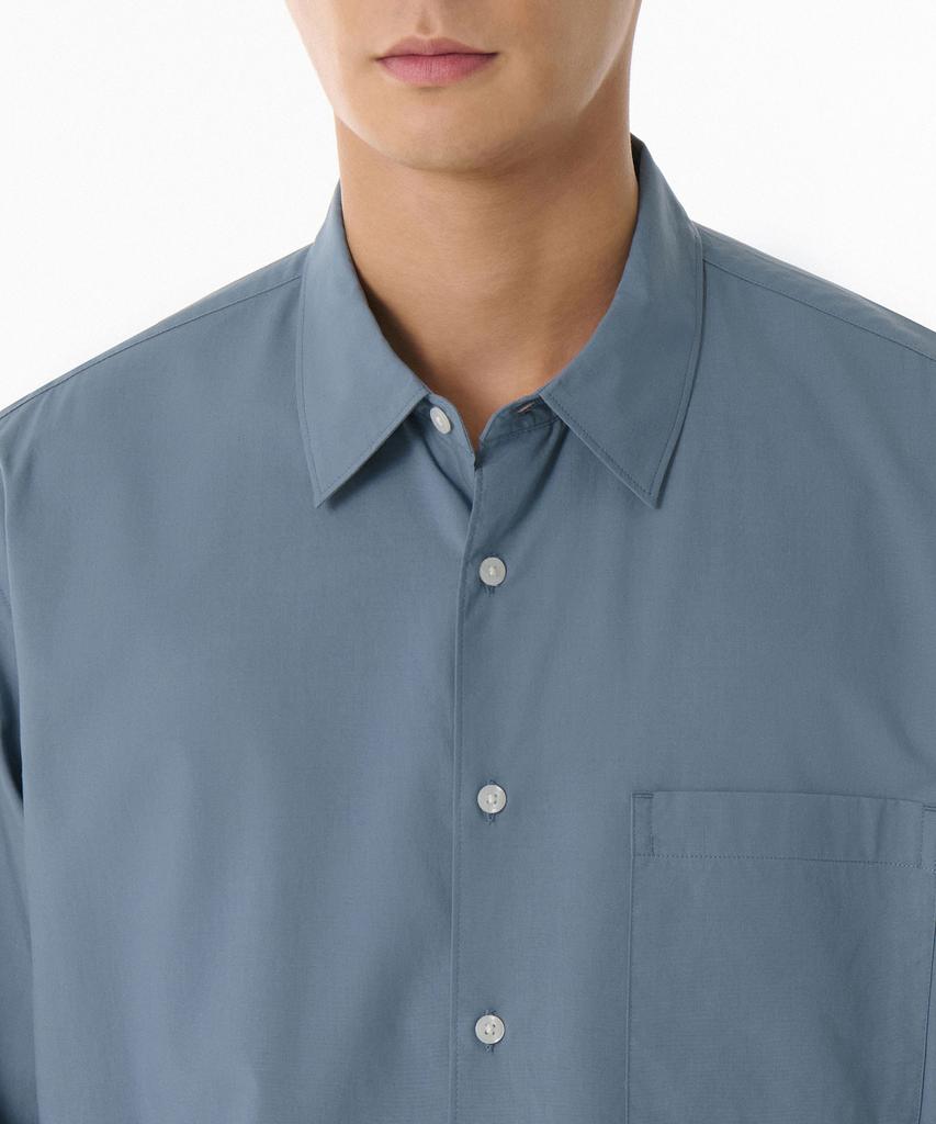 MUSINSA STANDARD Relaxed Cr Shirt [Dusty Sky Blue]