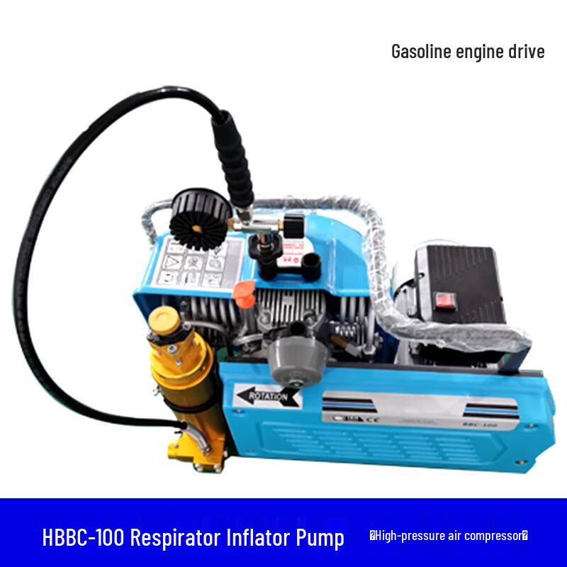 High-Pressure Air Compressor for SCBA & Diving Tanks