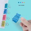 48 Pcs Medium Binder Clips, 1.25 Inch(32mm), Colored Binder Clips, Paper Clamps Medium Size for Office Supplies, 4 Vibrant Color