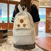 Schoolbag Schoolbag Fleece Wear-resistant Comfortable Lightweight Bag Large Capacity Female Cute Primary School Student Junior High School College