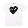 PLAY COMME Des GARCONS Heart Print T Shirt Size S(K-151560) Unisex T-Shirt