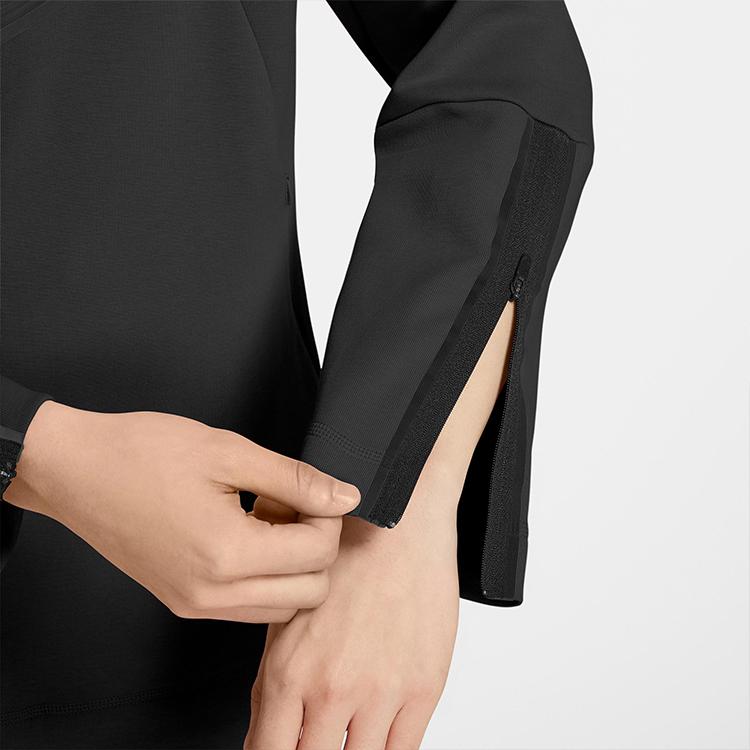 Nike Sportswear Tech Fleece Zip-Up Jacket Women Jackets Black CW4297-010