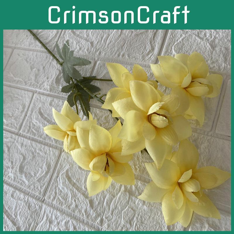 Flower Gardenia Artificial Wedding Hotel Restaurant Decoration Ornament Desktop