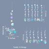 Cheerland Iridescent Under The Sea Party Decorations Holographic Bubble Garlands Mermaid Birthday Decorations Ocean Theme Decor Beach Pool Moana