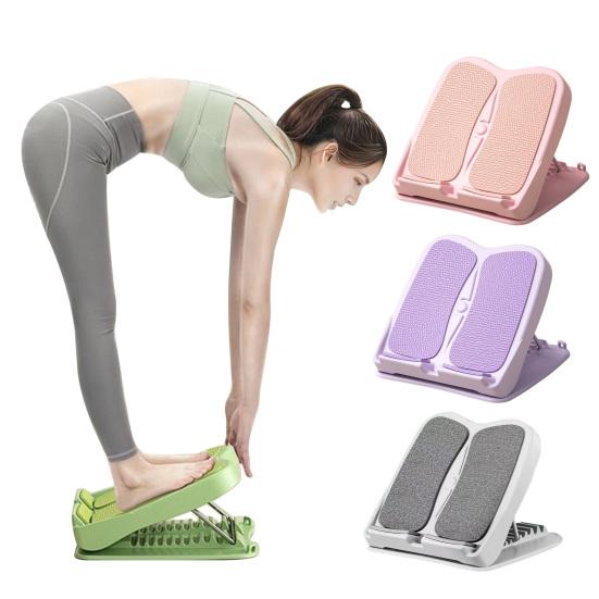 Calf Stretcher Slant Board 16 Levels Adjustable Foot Massage Physical Therapy Incline Board Men Women Ankle Mobility Training Workout Wedge