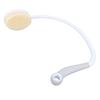 Long Curved Handle Bath Brush Non Slip Nylon Bristles Deep Cleaning Body U Shaped Scrubber for Disabled Limited Mobility Elderly