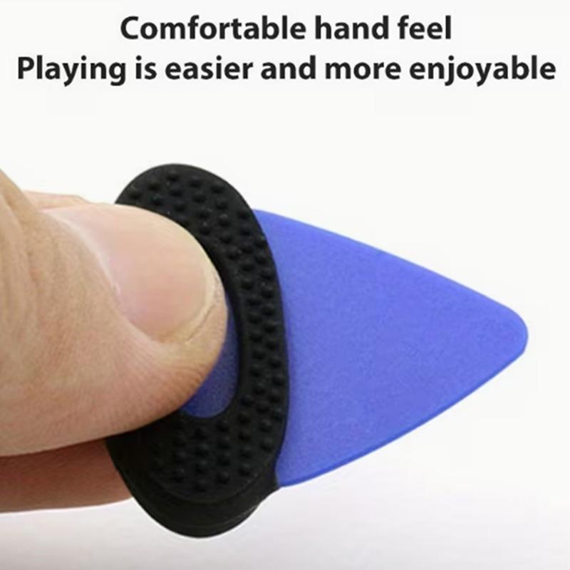 Guitar Finger Covers with Pick Slot Finger Protectors for Acoustic & Electric Guitar Players Musical Instrument Accessories