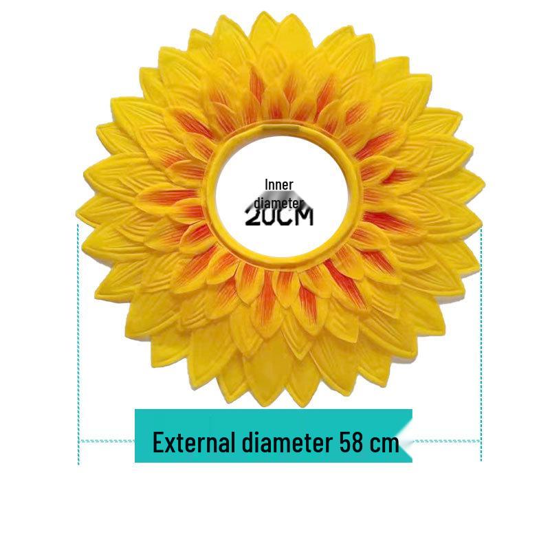 Children's Sunflower Headgear for Dance and Sports Events