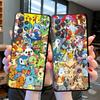 Case For Samsung Galaxy Note 20 Ultra 10 Plus A50 A70 A20 A30 A20 A20e A03 A04 A05 A10 Soft Phone Cover Pikachu Pokemon Cartoon