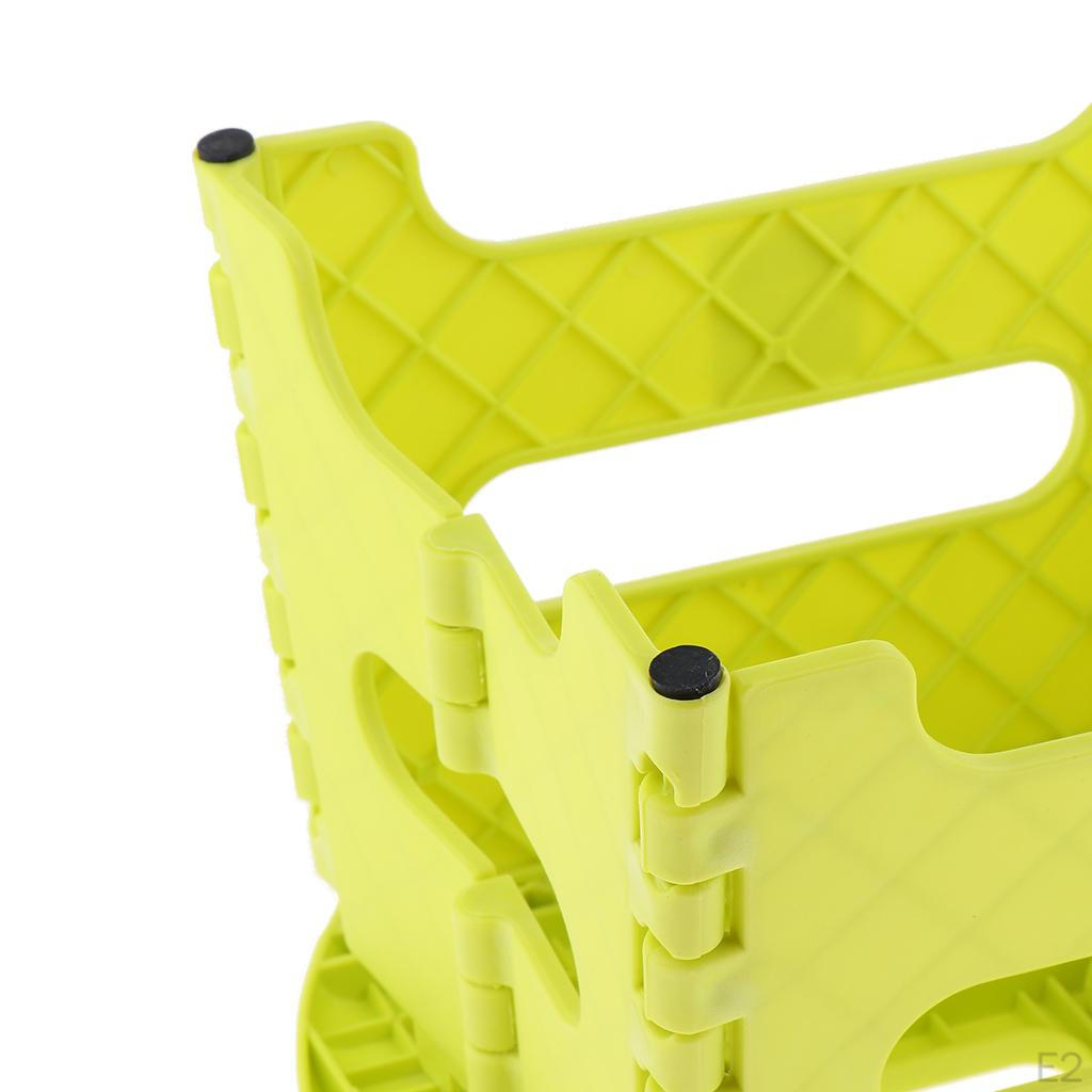 Anti-skid Fold Step Stool Foldable Kitchen Bathroom Seat Easy Storage