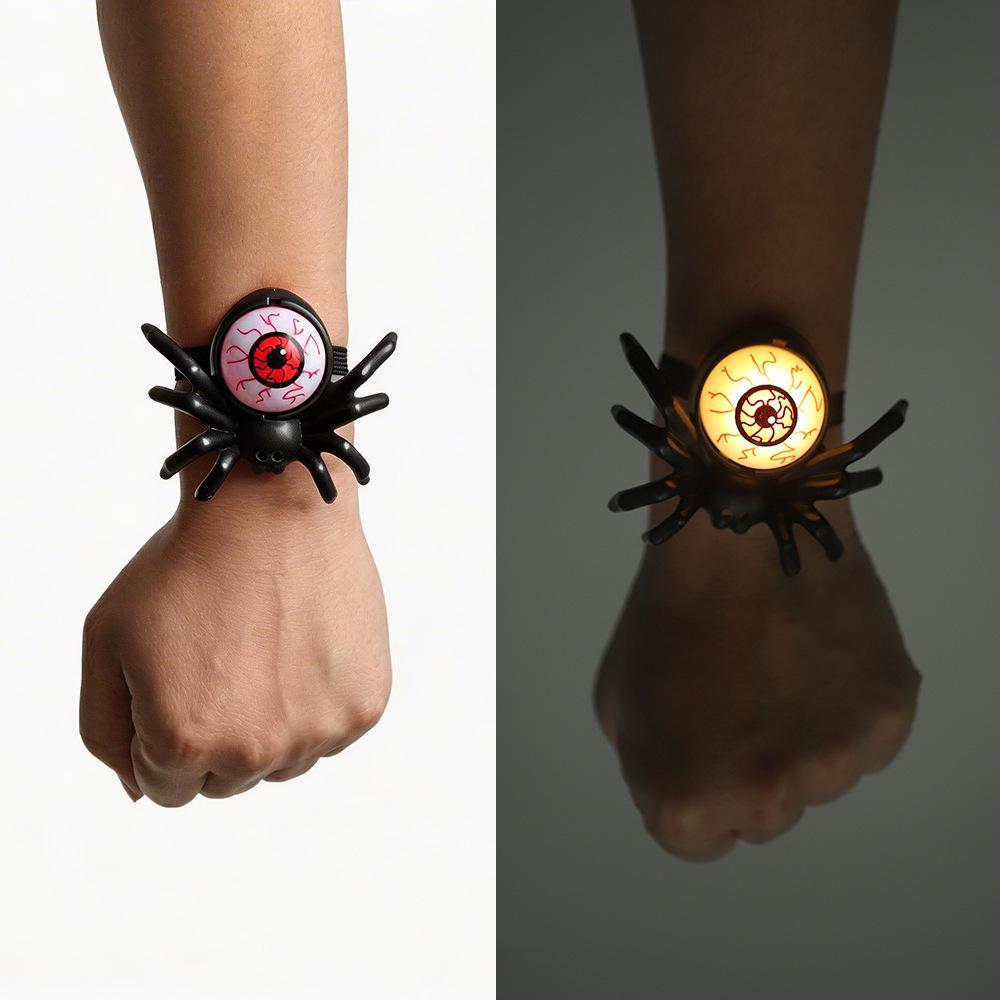 

Halloween Spider Wristband & Pumpkin Candle Set: Kids Toy & Décor One Size