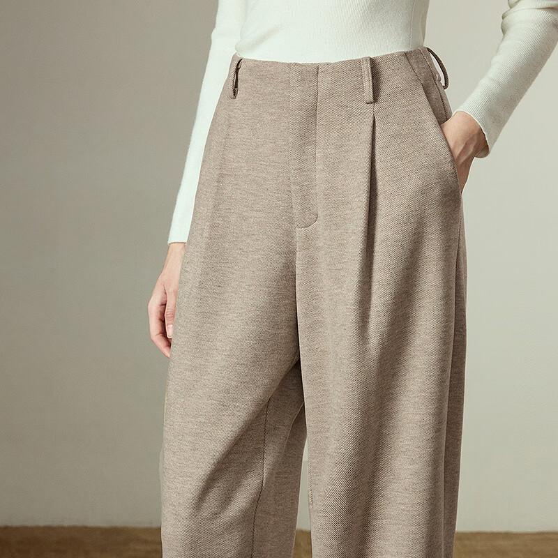 Chuyu Women's Winter Retro Mori Casual Pants