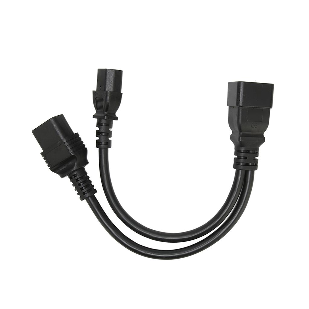 IEC320 C19 IEC320 C13 zu IEC320 C20 Netzkabel Professionelles Standard-Y-Splitterkabel für Computer