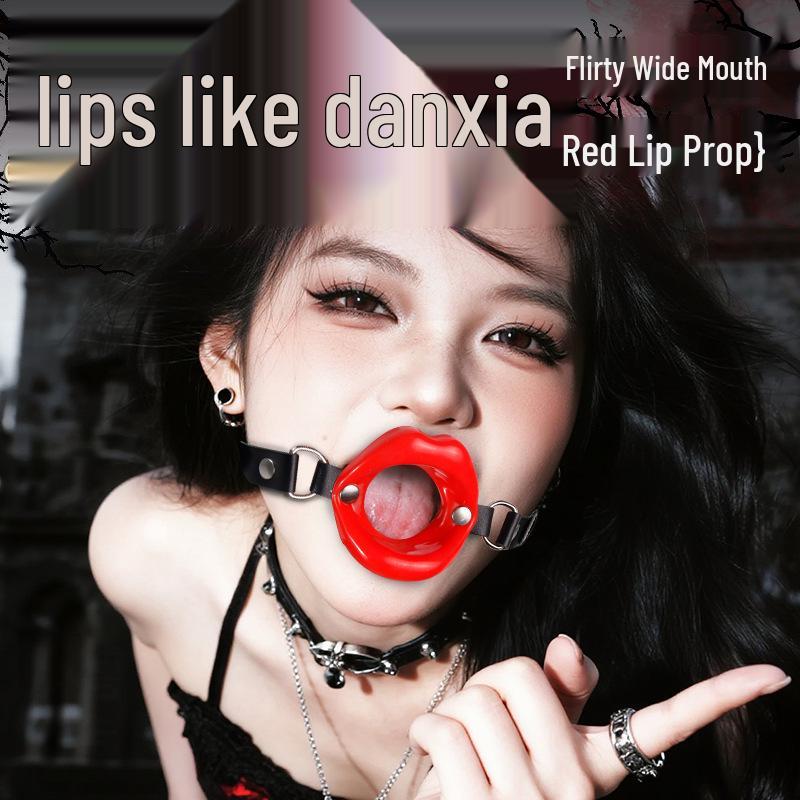 SM Bâillon Boule avec Pilules - Ensemble Jouet de Contrainte Bondage