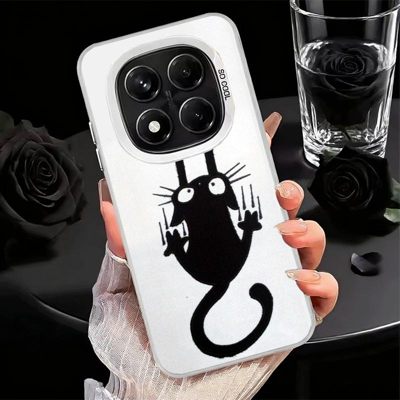 Katzenpfote Lustige Kratzpfote Niedlich Stoßfest Handyhülle für Xiaomi Redmi Note 15 14 13 12 Pro Plus 11 11S 11T 5G Hülle Anti F