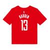 Nike T-Shirt NBA Houston Rockets Fashion Comfortable Sports Short Sleeve Kids Tops 3Z2B311AF-RCKJH