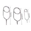 Reliable Stainless Steel Hackle Pliers with Feather Wrapping Clips for Fly Tying and Fishing Adventures