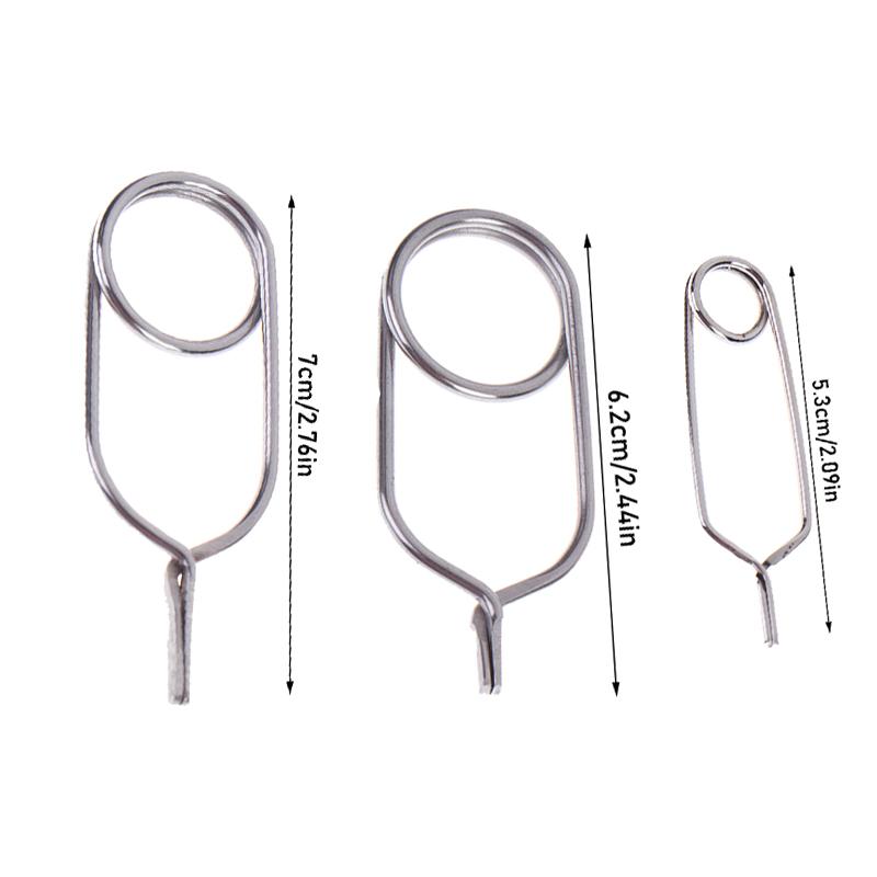 Reliable Stainless Steel Hackle Pliers with Feather Wrapping Clips for Fly Tying and Fishing Adventures